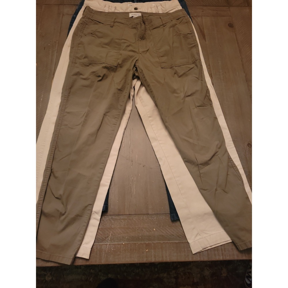 Lot of 3. 2 Liz Claiborne Jeans / Cargo Pants 1 Gloria Vandebuilt Jeans 30x27